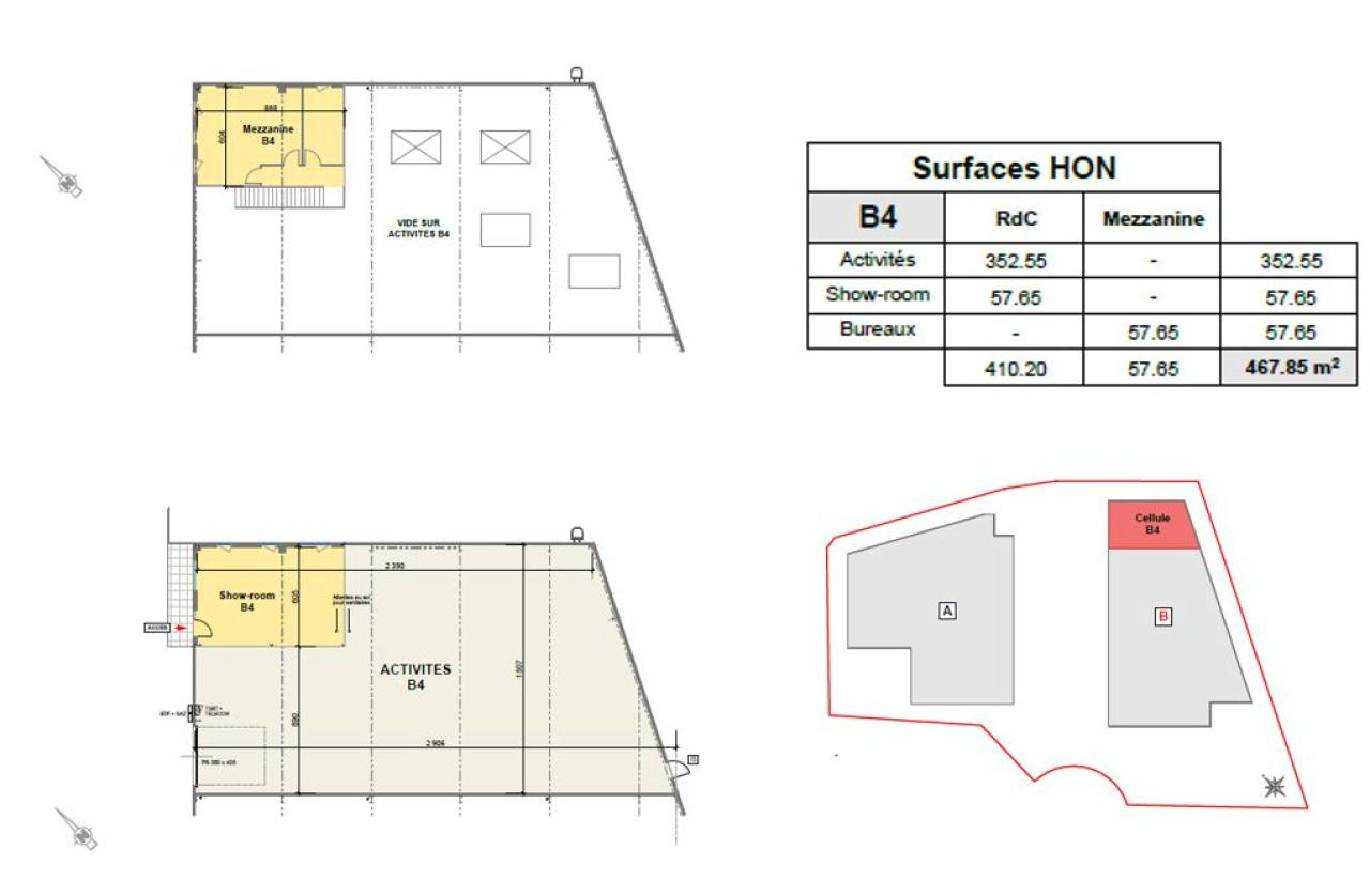 Local d'activité Nieppe 689m² Location local d'activité Nieppe Nord OLACT2425137 23